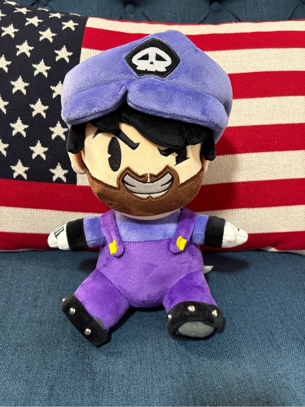 Plush Purple Gamer Character Plush - Picture 2 of 12